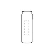 Sakura 360 ml Bambus Thermoflasche/Thermobecher: vertikal auf der Vorderseite