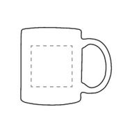 Mug Kitty Matt 350 ml: Sur la face avant