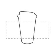 Gobelet à café à double paroi Premium 350 ml: Tout autour