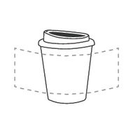 Gobelet à café à double paroi Premium Small 250 ml: Tout autour