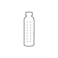 Senga RCS RPET Bottle 500 ml dricksflaska: på framsidan, individuellt namn