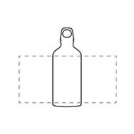 AluMini GRS taaskasutatud 500 ml veepudel: ümberringi