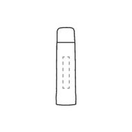 Frosted Bottle RCS Recycled Steel 500 ml termopudel: 1. küljel vertikaalne üksiknimi