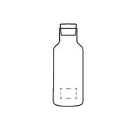 Carafe Smokey 1,25 L: Devant, en bas