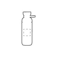 Gourde Mepal Water Bottle Vita 500 ml: Sur la face avant