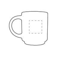 Mug empilable Stack 180 ml: Sur l’arrière (impossible sur le blanc)