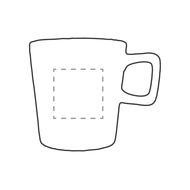 Mug Calvin 290 ml: Sur l’avant (impossible sur le blanc)