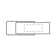 Clé USB Waya Bamboo 16 Go: Sur la face avant