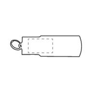 USB Twist ab Lager 8 GB: auf der Rückseite, individueller Name