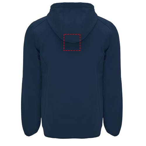 Siberia softshell-takki, unisex: iskeä yläselän