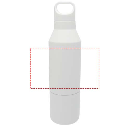 Odessy 600 ml taaskasutatud roostevabast terasest termospudel 300 ml tassiga: mähis