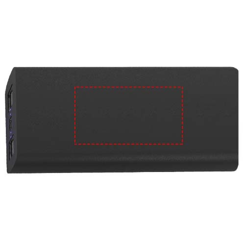 SCX.design P40 10.000 mAh light-up wireless rubber power bank: front