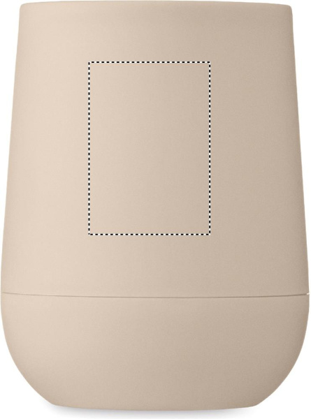 GO dubbelväggig PP-mugg 300 ml: TILLBAKA