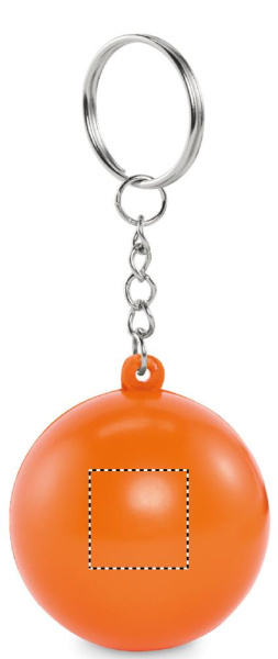 PU-pallon muotoinen avaimenperä: PUOLI 1