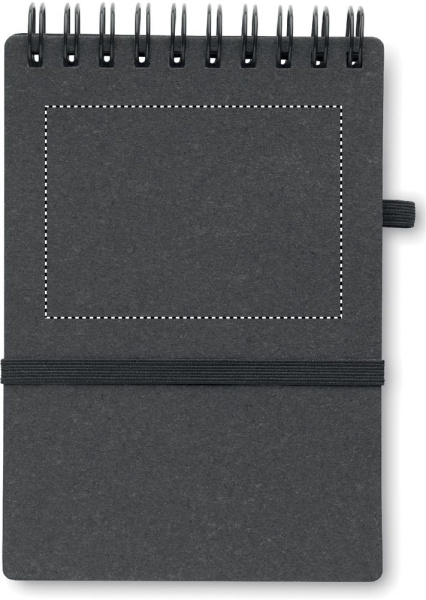 Recyceltes Notizbuch-Set: VORNE OBEN