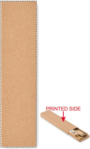 Paper box stationery set: SIDE 1 PD