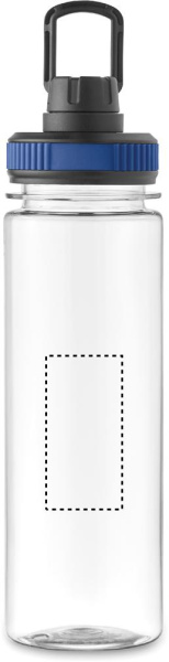 TOTTLE RPET dzeramā pudele 750 ml: PRIEKŠĒJĀ