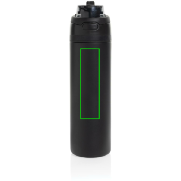 Omni Sip RCS certified recycled steel lockable bottle 720 ml: item front up