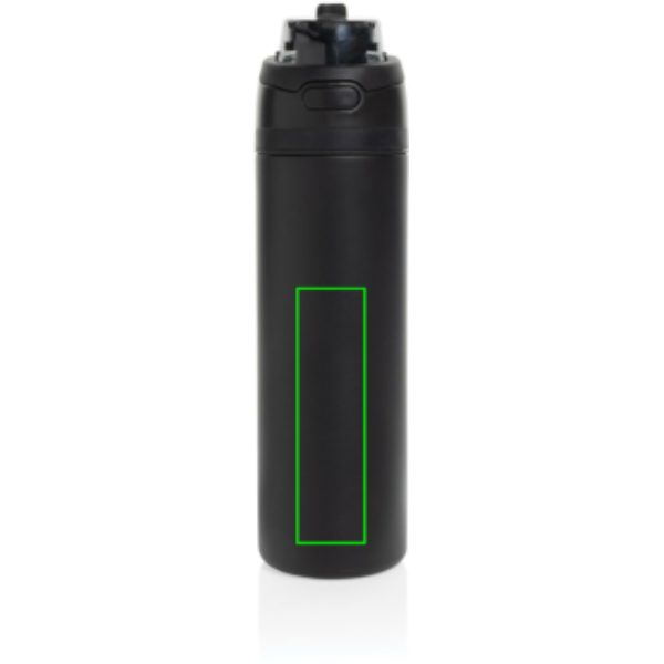 Omni Sip RCS certified recycled steel lockable bottle 720 ml: item front down