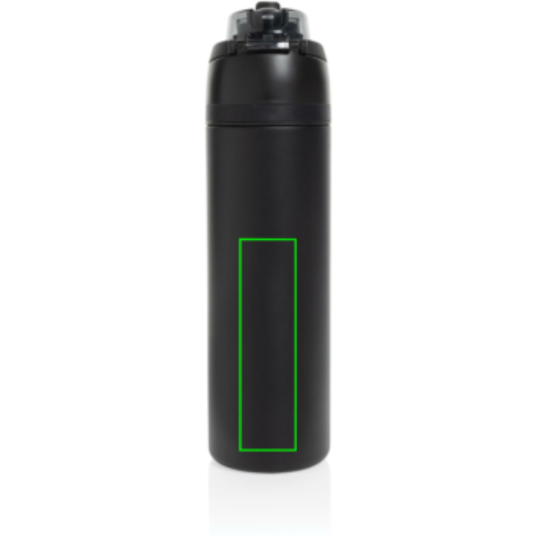 Omni Sip RCS certified recycled steel lockable bottle 720 ml: item back down