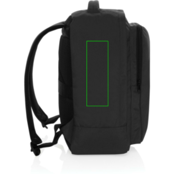 Ace Aware™ RPET reisikott: kauba külg vasakul