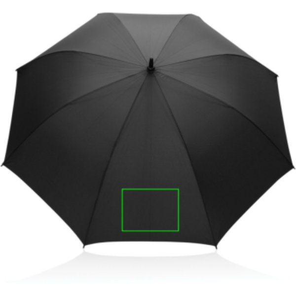 Tony Aware™ RPET 30" Schirm mit Auf-Automatik und Akaziengriff: Regenschirm