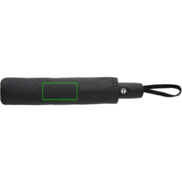 Swiss Peak Vito Aware™ RPET 21" Taschenschirm mit Auf-Zu-Automatik: Beutel