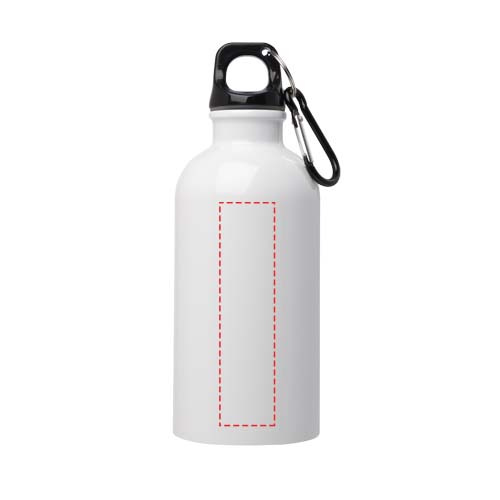 Oregon 400 ml RCS-sertifitseeritud roostevabast terasest veepudel karabiiniga: ees