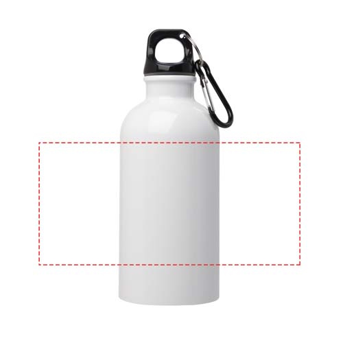 Oregon 400 ml RCS-sertifitseeritud roostevabast terasest veepudel karabiiniga: ümbris (1 värv)
