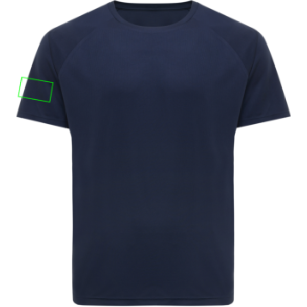 Tee-shirt de sport Iqoniq Tikal en polyester recyclé à séchage rapide: Manche droite