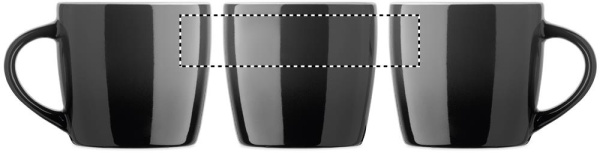 PEZE keramikmugg 300 ml: RUNDSKÄRM
