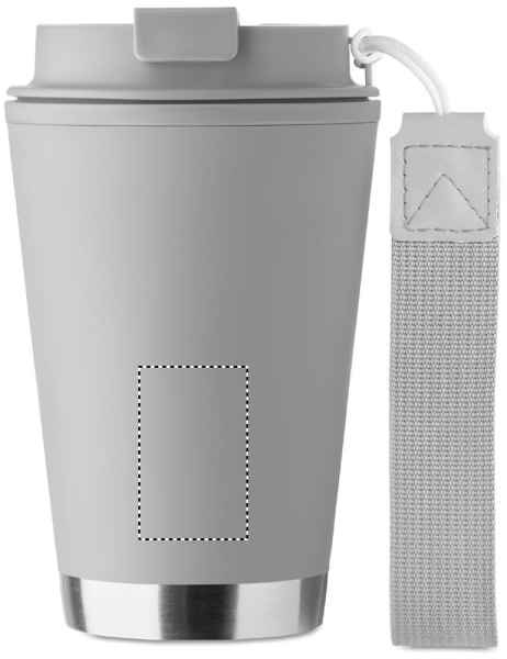 TOPIZ double wall tumbler 300 ml: FRONT LOWER