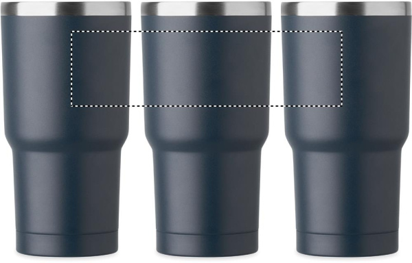 SUM termosmugg med dubbla väggar 550 ml: RUNDSKÄRM