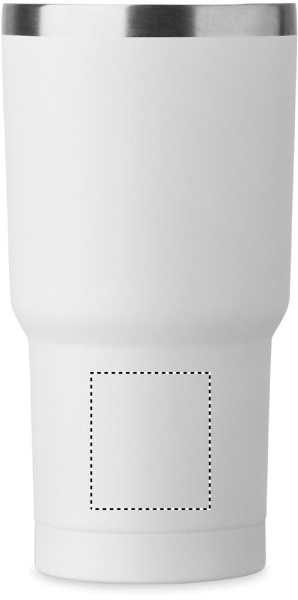 SUM termosmugg med dubbla väggar 550 ml: FRÄMRE NEDRE