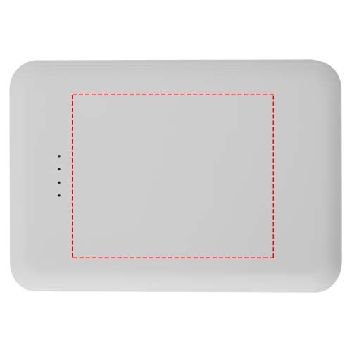 Asama 5000 mAh Type-C Powerbank aus recyceltem Kunststoff: Front