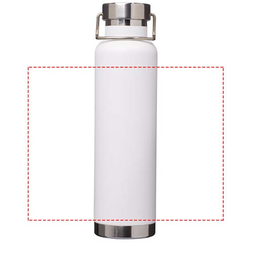 Thor 650 ml RCS-zertifizierte Kupfer-Vakuum-Isolierflasche aus recyceltem Edelstahl: wickeln