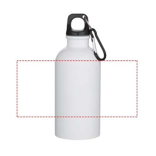 Oregon 400 ml matt RCS-sertifikaadiga taaskasutatud roostevabast terasest veepudel: mähis (1 värv)
