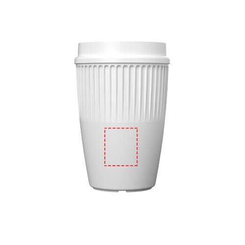 Cirrus 350 ml mugg med 360°-lock: tillbaka