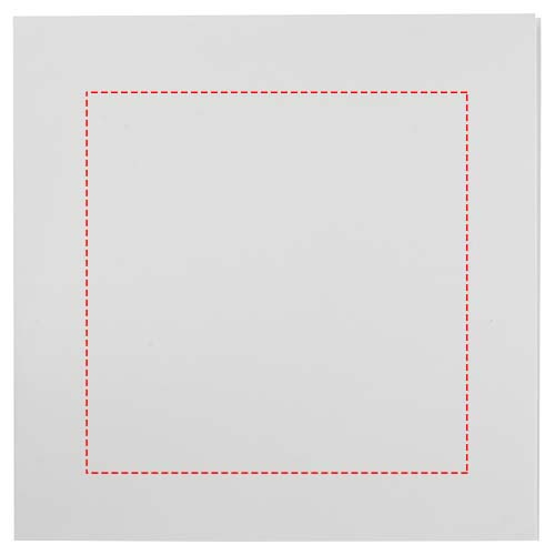 Herald quadratische Grußkarte: Vorderseite (Portraitrücken links)