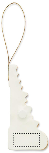 Christmas paper tree hanger: СТОРОНА 2
