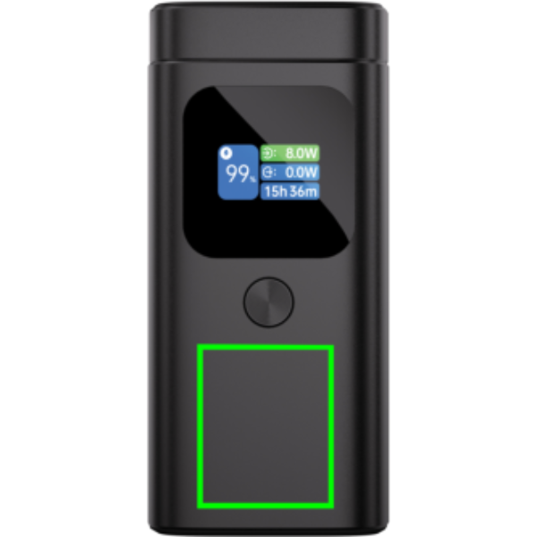 Urban Vitamin Sunnyvale 100W 15.000mAh magnetiline akupank: eseme esikülg allapoole