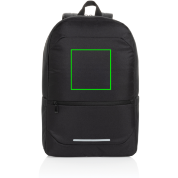 „CityPack AWARE™ RPET“ verslo klasės 15,6 colio nešiojamojo kompiuterio kuprinė: prekės priekis