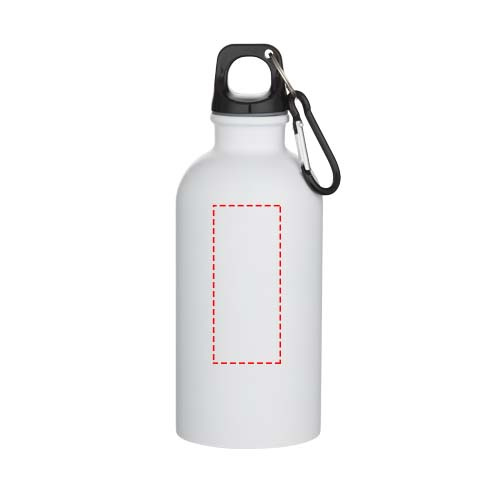 Oregon 400 ml matt RCS-sertifikaadiga taaskasutatud roostevabast terasest veepudel: esiosa