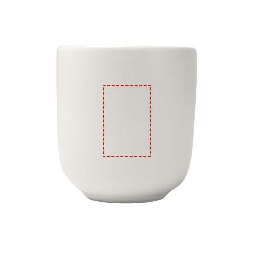 Male 90 ml keraminiai espreso puodeliai, 2 vnt. rinkinys: priekis