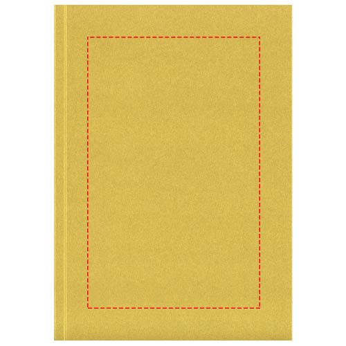 Novella Austen A5 metallic soft cover notebook - 100 sheets: Front Cover