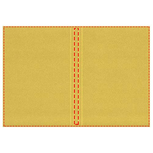 Novella Austen A5 metallic soft cover notebook - 100 sheets: Full Outer Cover