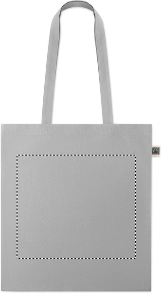Shopping bag Fairtrade 180gr: FRONT TD1