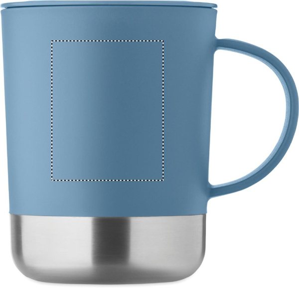 BEAKER single-wall mug 300 ml: RIGHT HANDED