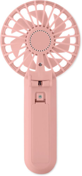 Ventilateur portable pliable: Éventail — Face arrière