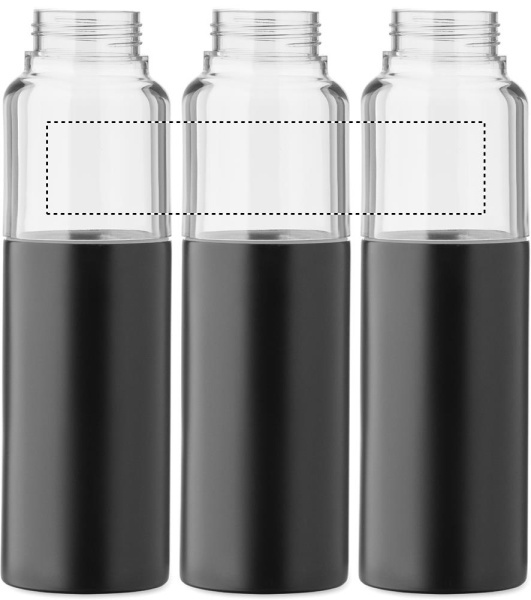 DUALUSE gertuvė 2 viename, 610 ml: APVALUS EKRANAS VIRŠUTINĖ DALIS